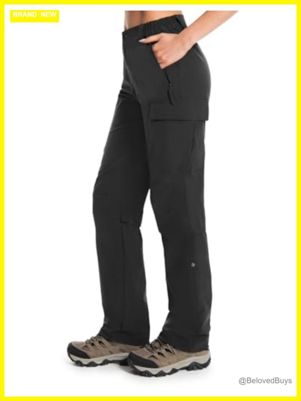 Women's Hiking Pants Lightweight Quick Dry Water Resistant Convertible Capris